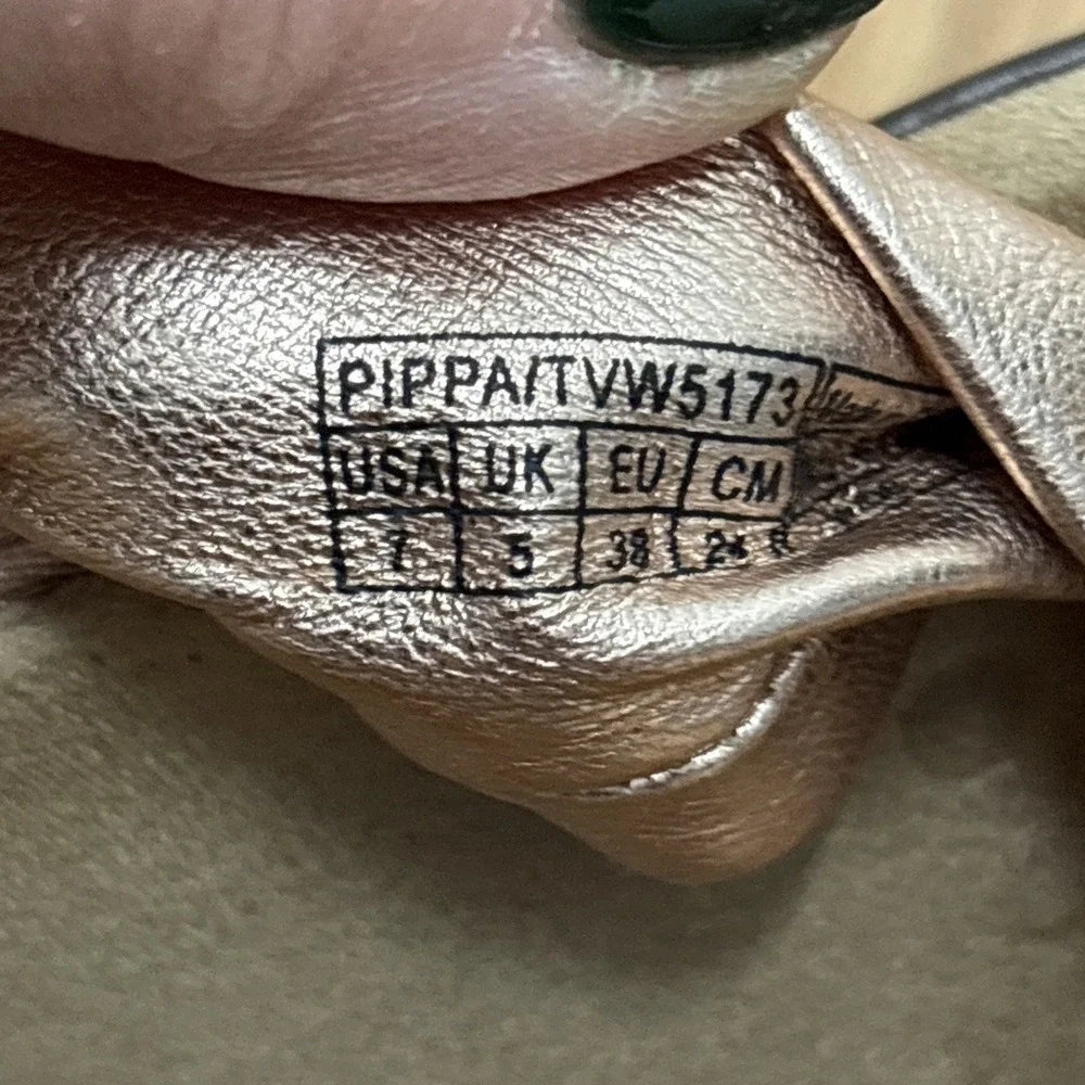 Vionic Womens Rest PIPPA Toepost‎ Sandals ROSE GOLD Size 7